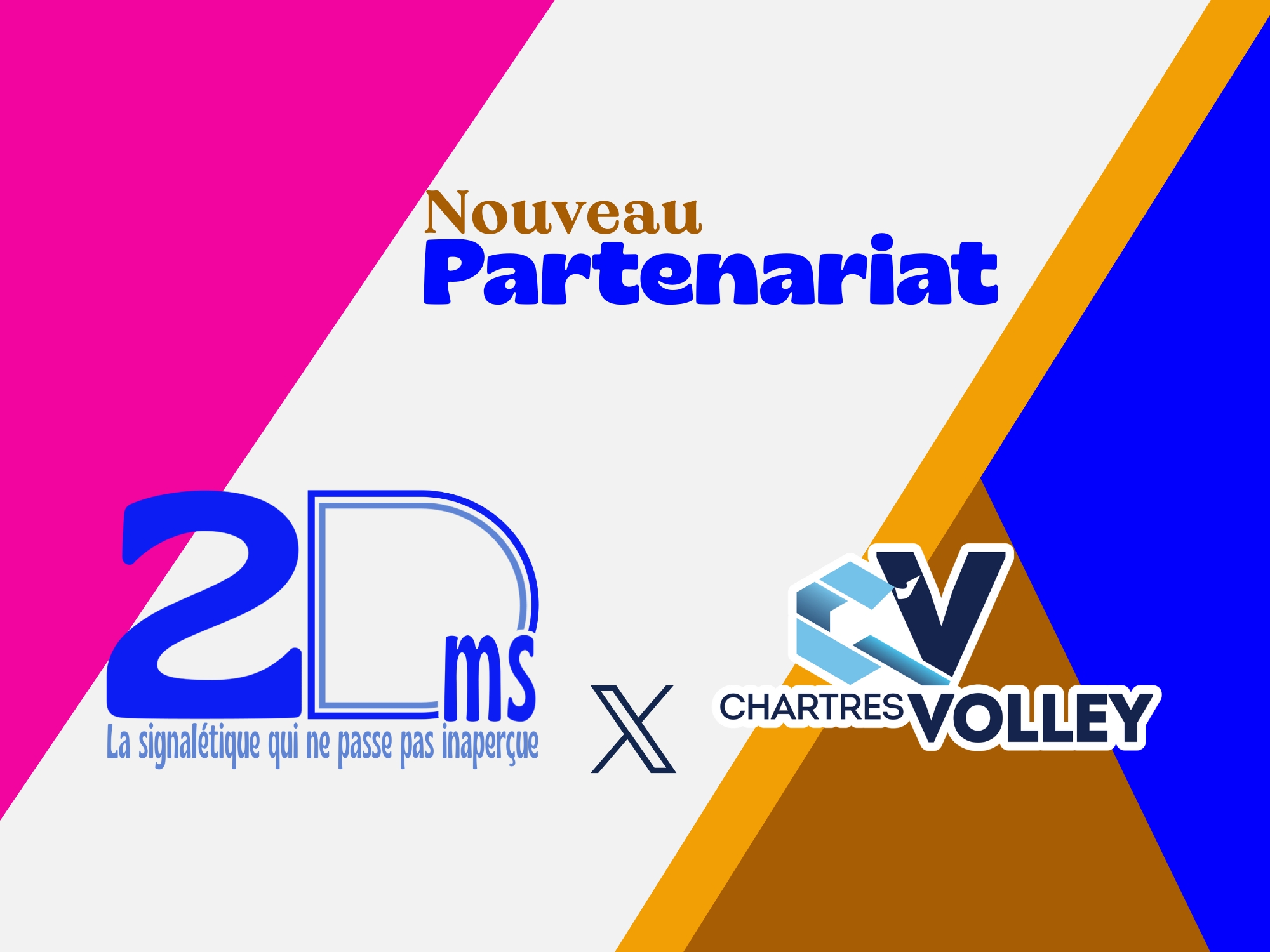 2DMS soutient le volley à Chartres : un partenariat local plein d’énergie