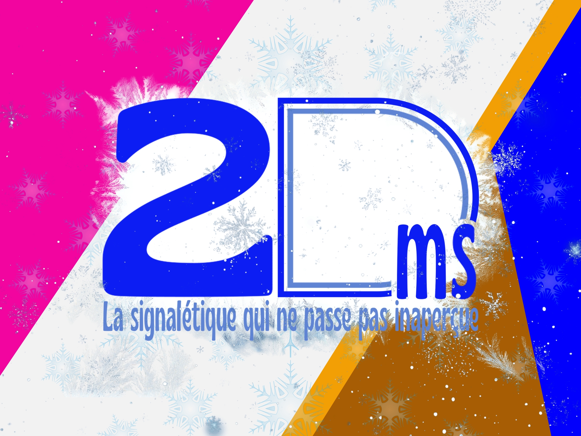 Préparez vos vitrines et votre communication d’hiver avec 2DMS – Enseigniste, Signalétique et impression à Chartres