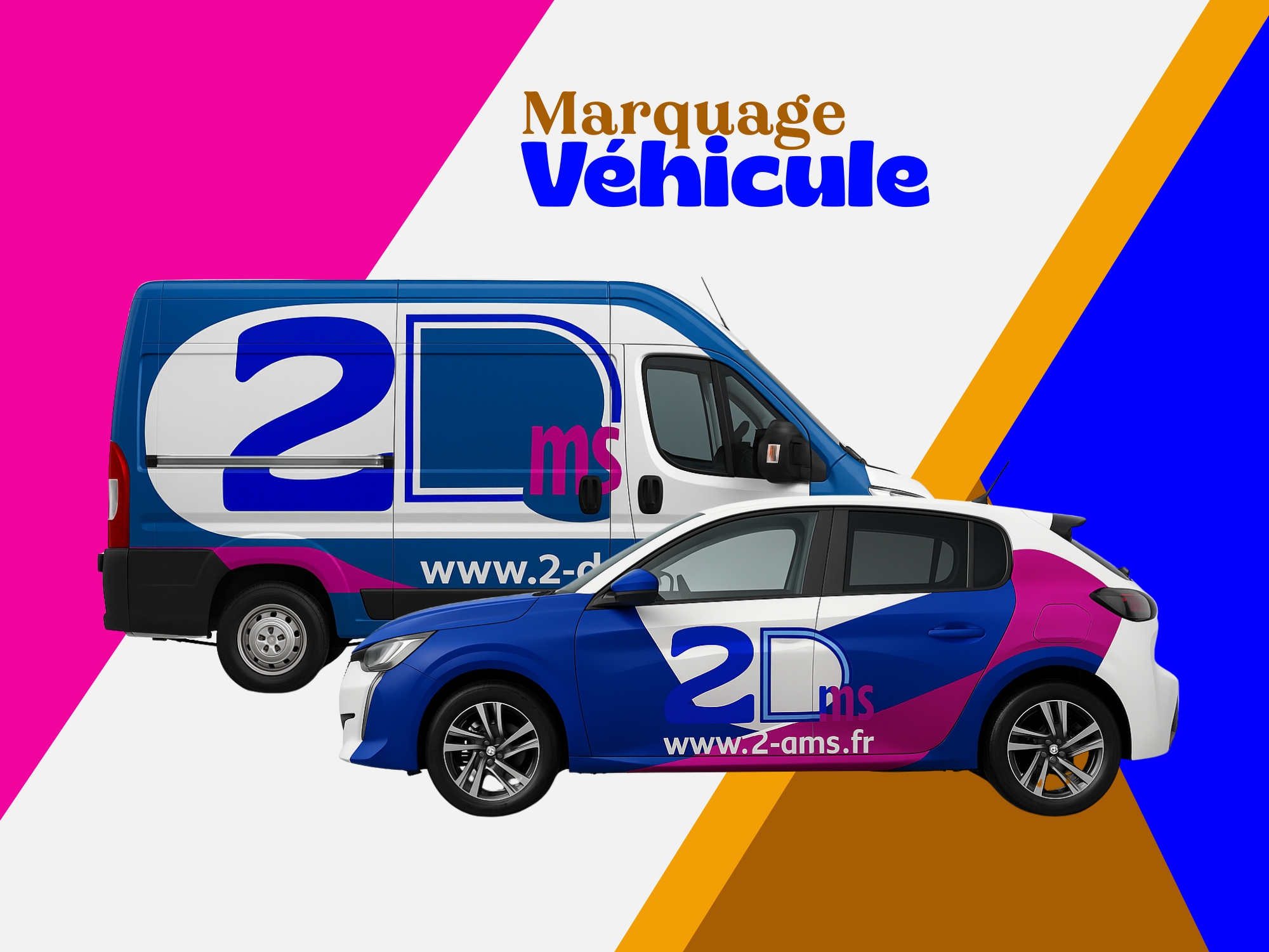 🚐 NOUVEAUTÉ : Le marquage véhicule, l’un des moyens les plus efficaces pour booster votre visibilité local