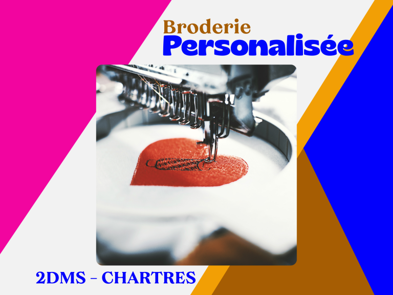 Broderie textile professionnelle à Chartres : valorisez votre image avec 2DMS
