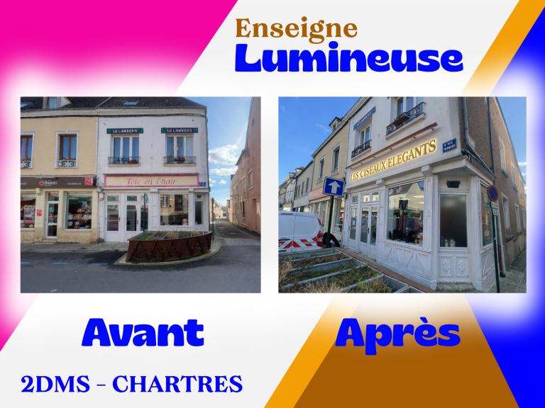 Enseigne lumineuse : améliorer la visibilité de votre commerce à Chartres