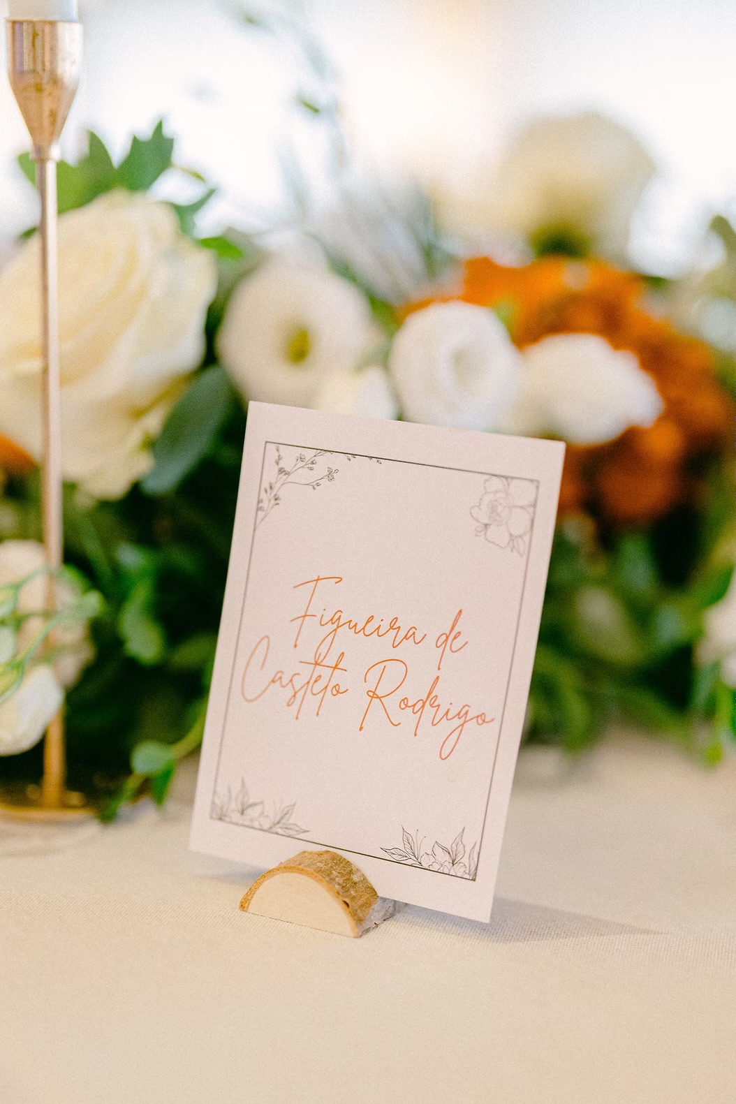 Carte de table