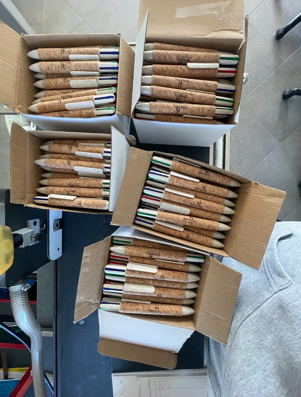 Stylo écologique personnalisé en liège recyclé