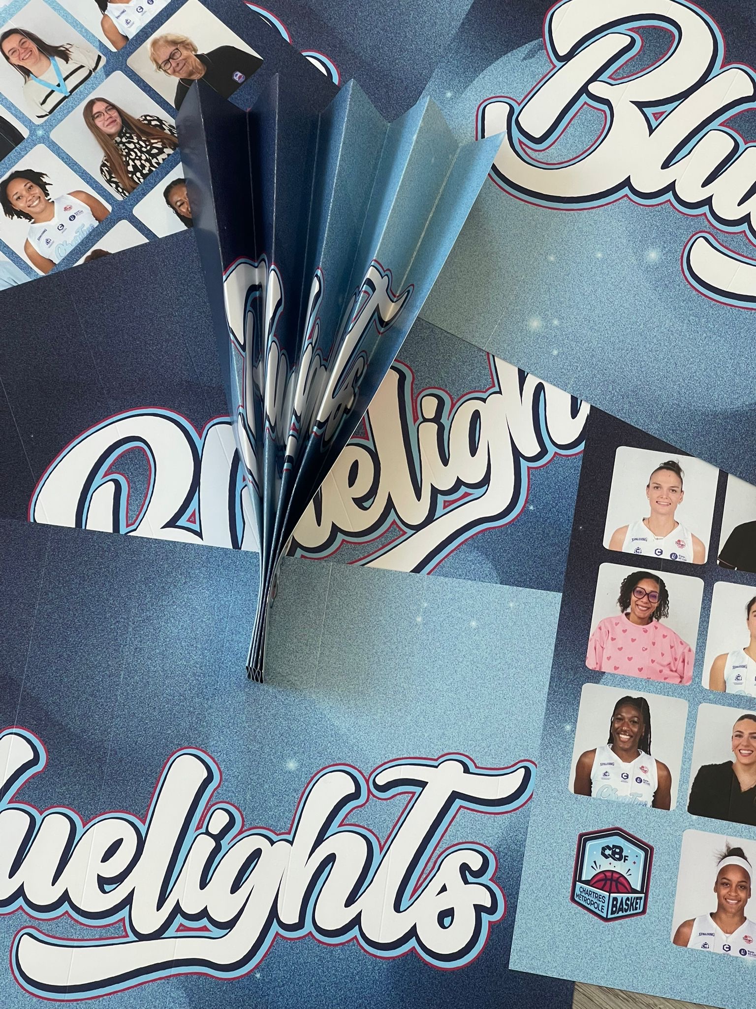 Clap clap en papier personnalisé