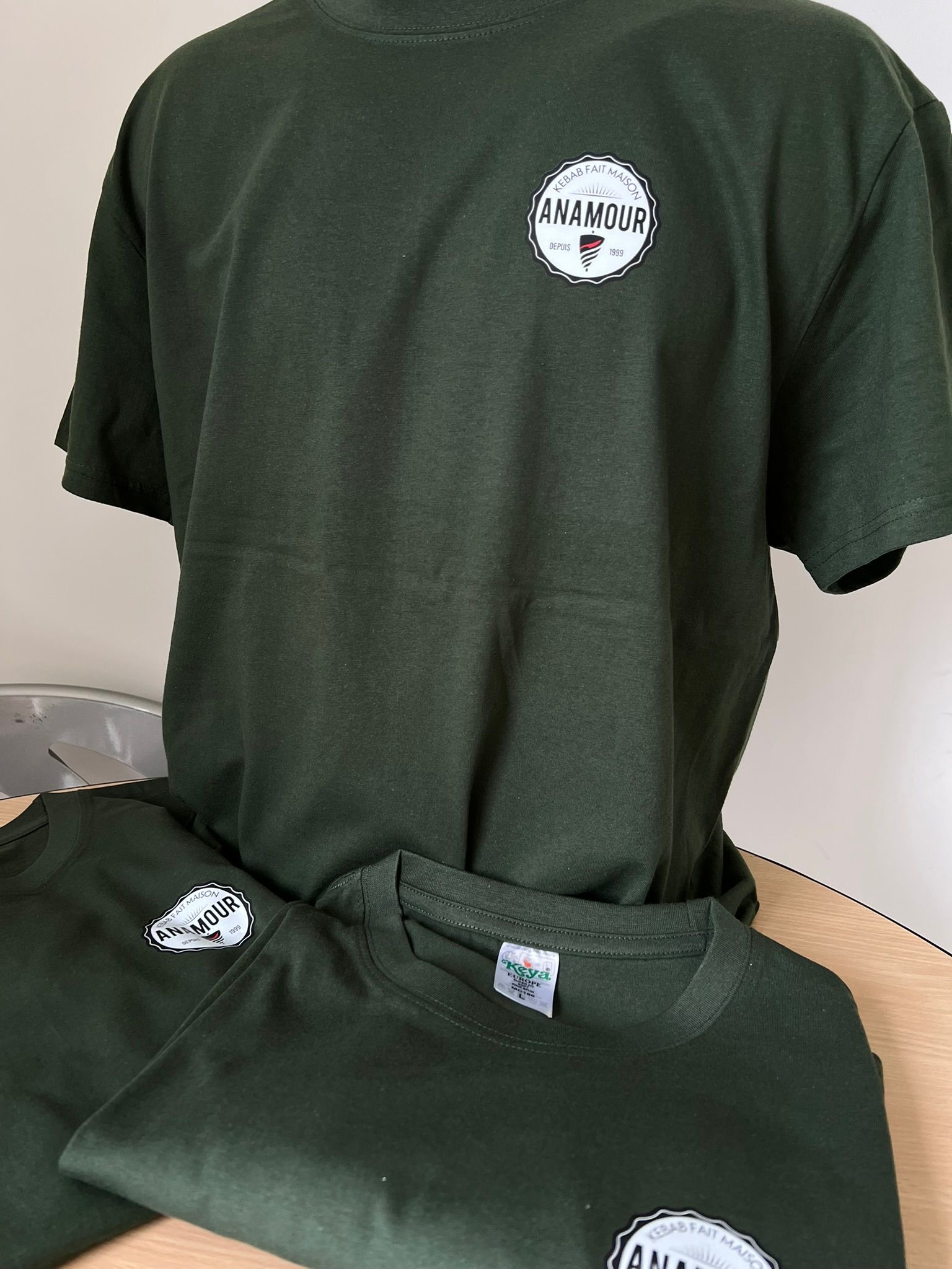 t-shirt coton basique