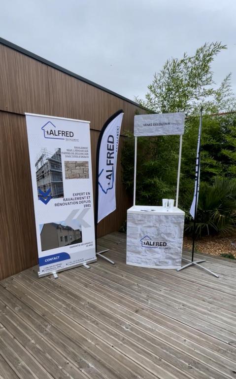 Stand personnalisé à Chartres