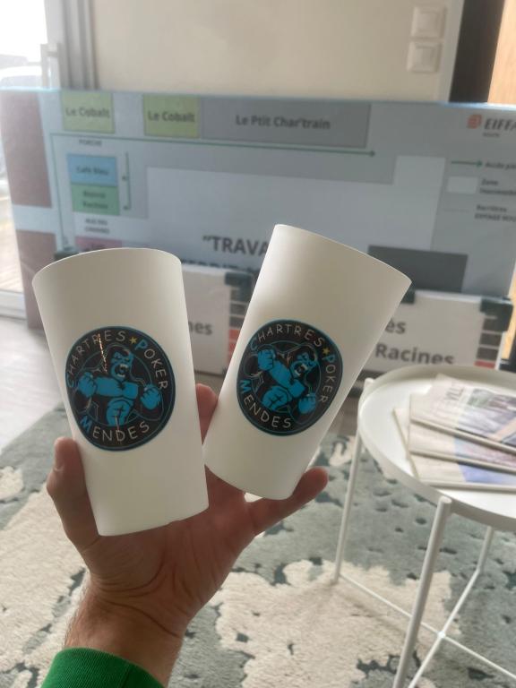 Éco Cup opaque personnalisée